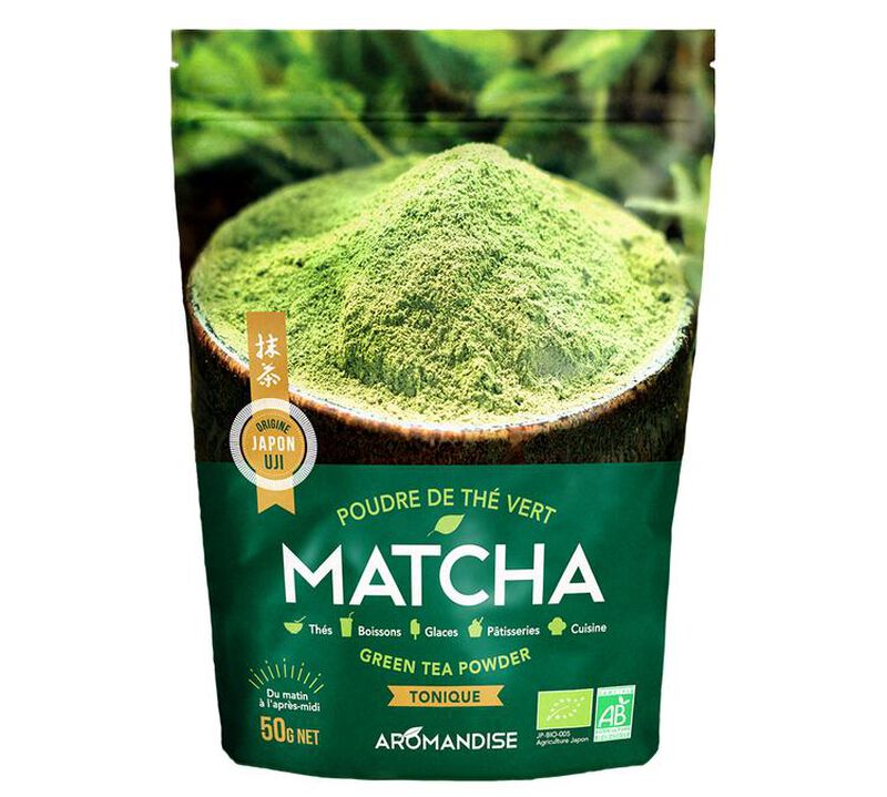 Aromandise Organic Matcha Tea Powder - 50g image number 0