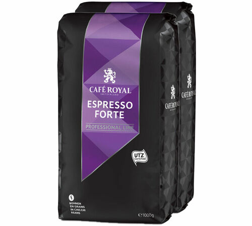 2 kg Caf&eacute; en grain Espresso Forte  - Cafe Royal