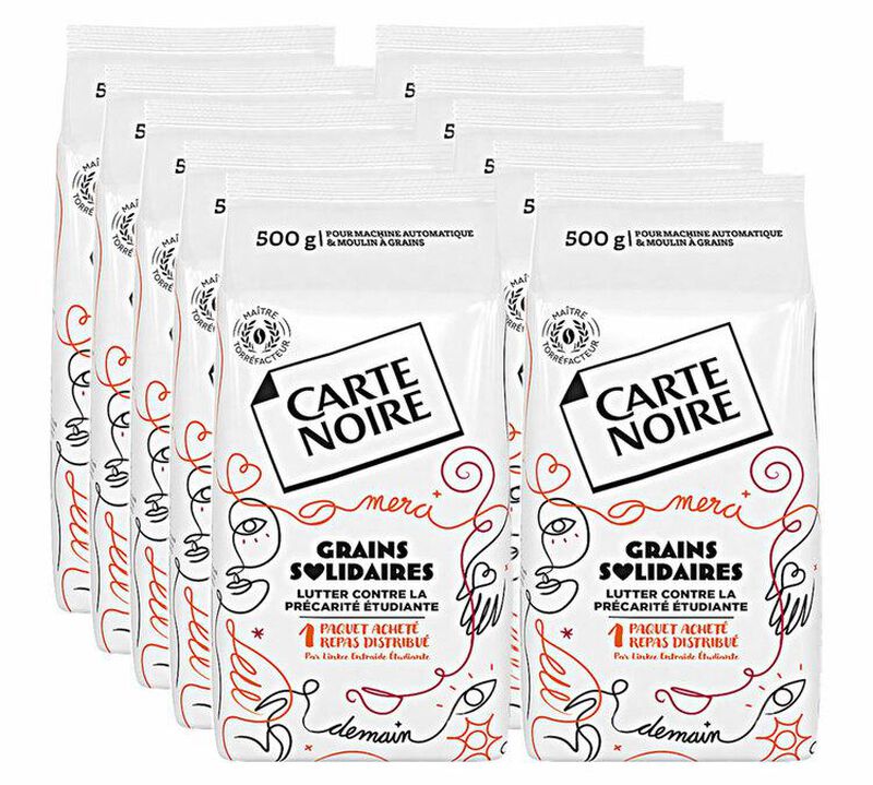 5 kg - Caf&eacute; en grain - Grains Solidaires - CARTE NOIRE image number 0