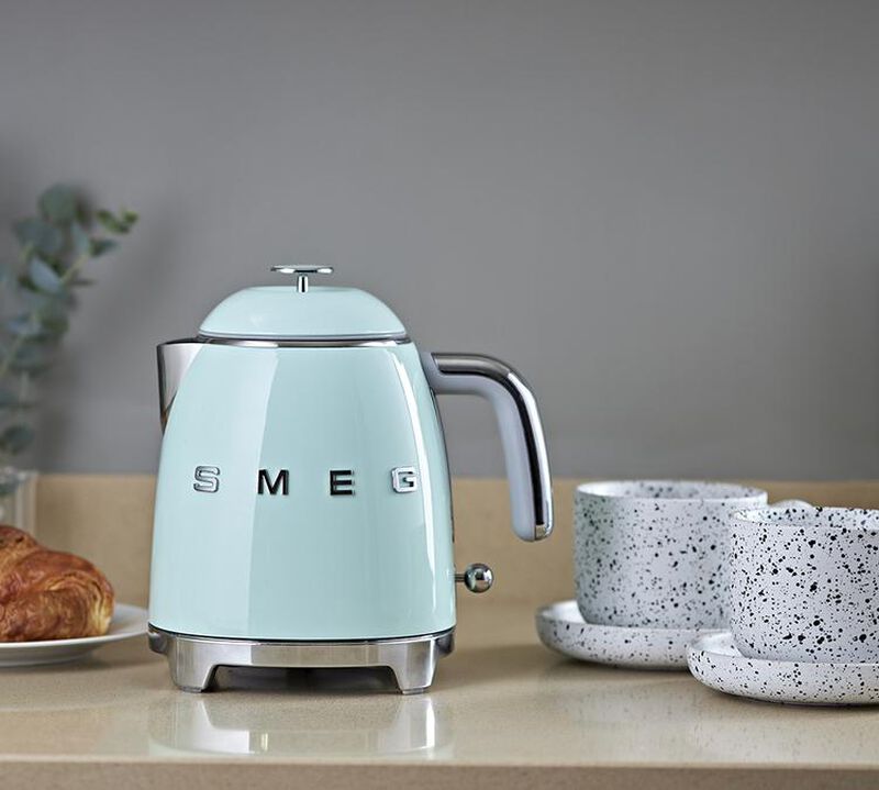 Set Petit-D&eacute;jeuner Grille-Pain TSF01PGEU et Bouilloire KLF05PGEU Vert d'eau - SMEG image number 5
