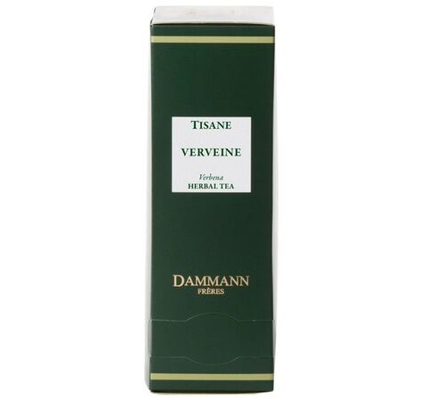 Dammann Fr&egrave;res Verbena herbal tea - 24 Cristal&reg; sachets