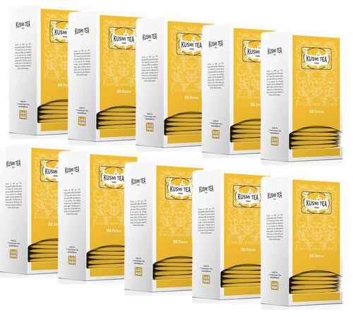 Th&eacute; Vert et Mat&eacute; BB Detox - 10 &eacute;tuis 25 sachets - KUSMI TEA