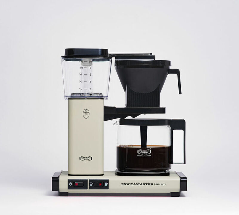 Caffettiera filtro Moccamaster KBG741 SELECT Bianco Mat image number 1