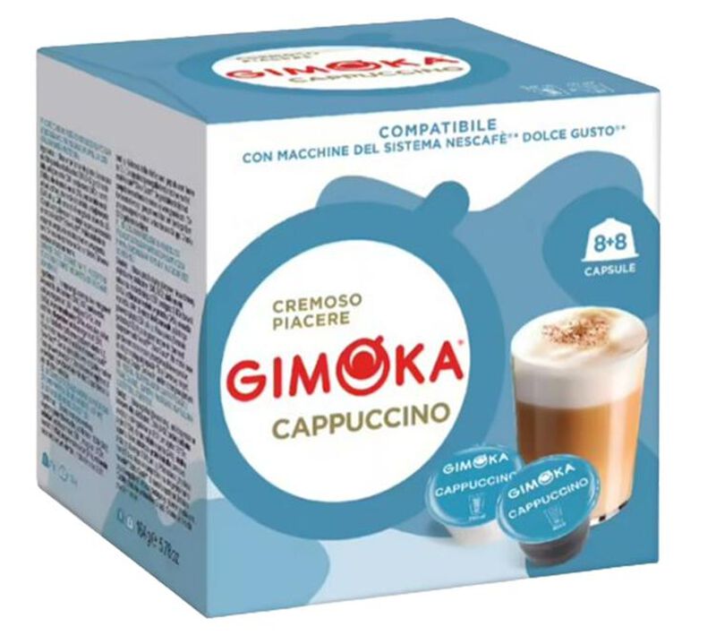 96 Nescafe* Dolce Gusto* Compatible Capsules Cappuccino &ndash; GIMOKA image number 1