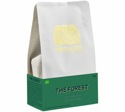 Terres de caf&eacute; - Caff&egrave; in grani biologio - The Forest 250 g