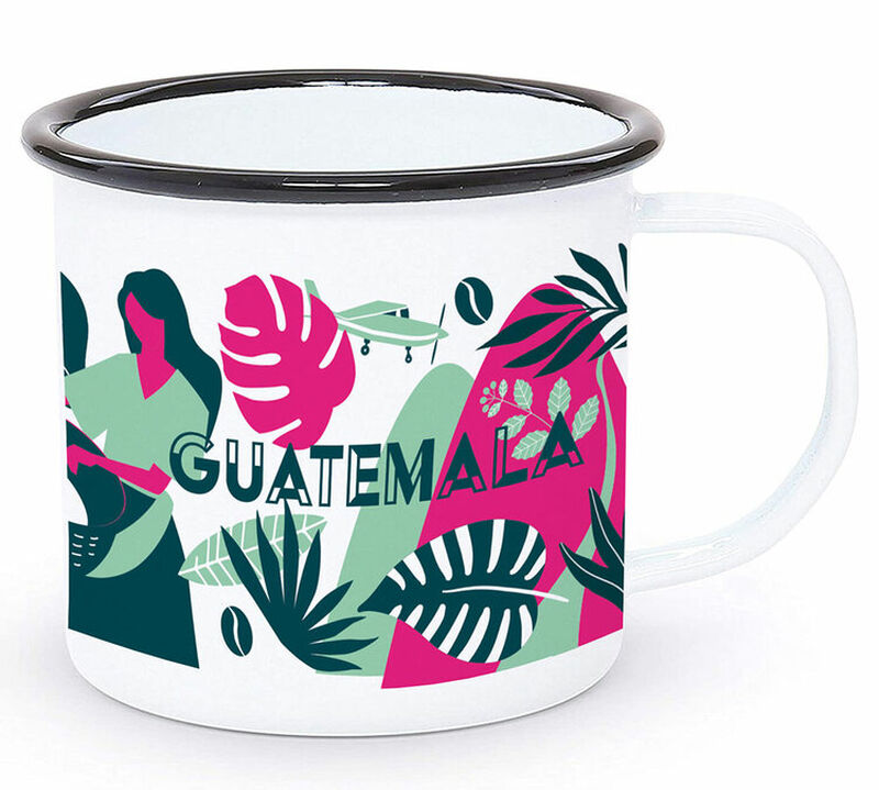 Mug &eacute;maill&eacute; 300ml - Guatemala image number 0