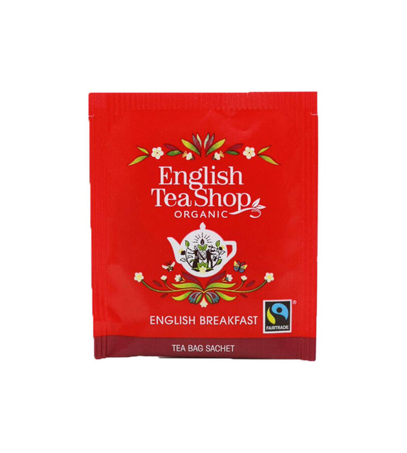 English Tea Shop Organic English Breakfast tea - 100 sachets for Professionals image number 1