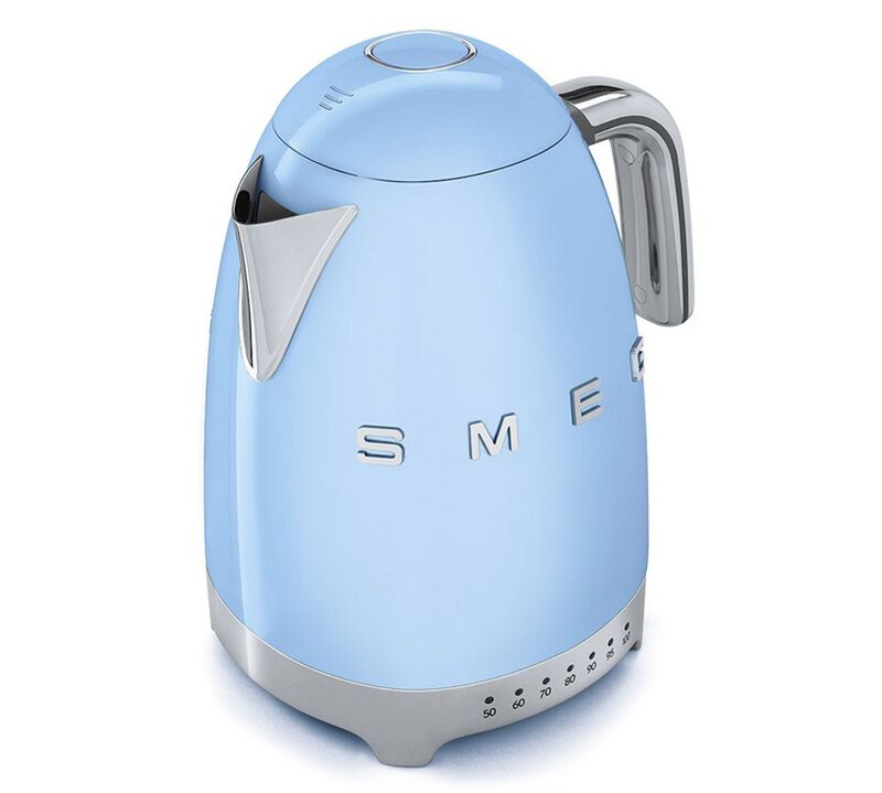 Bouilloire SMEG KLF04PBEU Bleu azur 1.7L - temp&eacute;rature r&eacute;glable image number 1