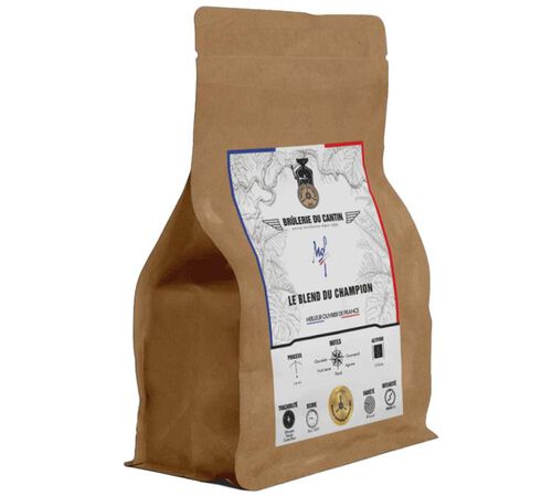 Br&ucirc;lerie du Cantin Specialty Coffee Beans - Blend du Champion - 250g