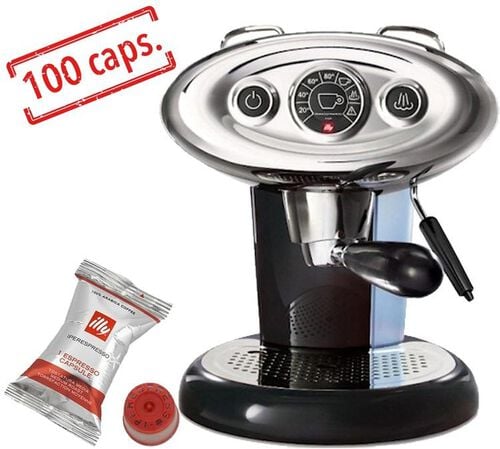 FrancisFrancis Iperespresso ILLY X7.1 noire + 100 capsules offertes