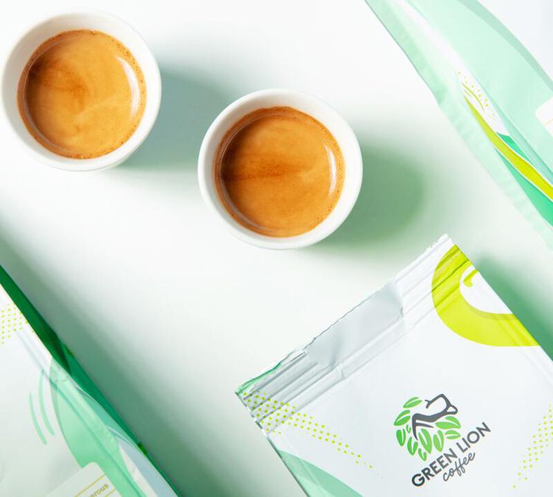 GREEN LION COFFEE - Caff&eacute; in chicchi - Nova Earth -250 g image number 3