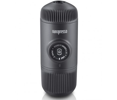Wacaco Nanopresso GR Portable Coffee Maker Black + Travel Case image number 1