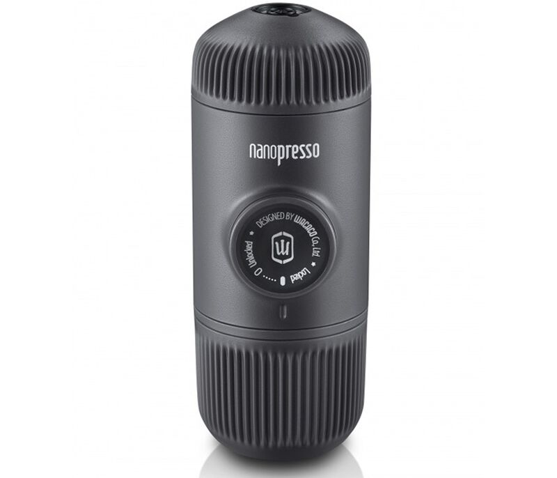 Wacaco Nanopresso GR Portable Coffee Maker Black + Travel Case image number 1