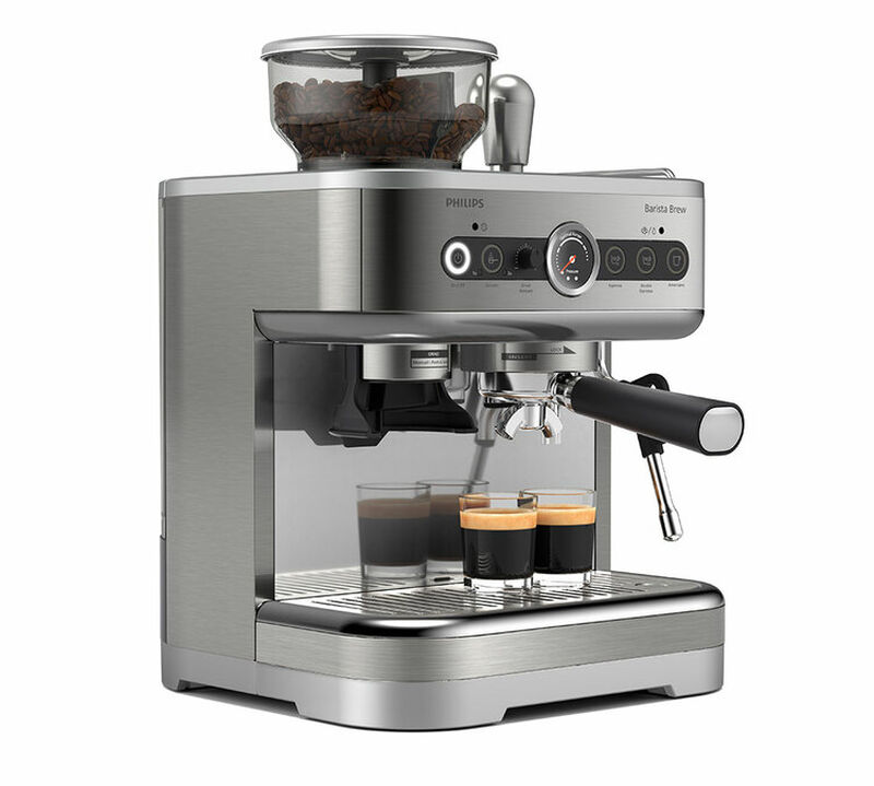 Machine expresso PHILIPS Barista Brew double bac &agrave; grains PSA3228/01 M&eacute;tal image number 3