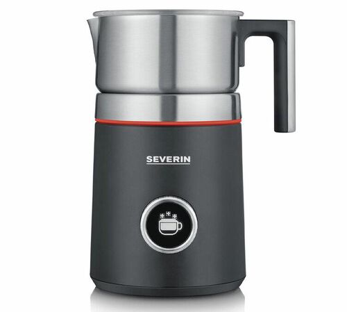 Severin - Milchaufsch&auml;umer Spuma 700 Plus SM3587 -  Edelstahl / Schwarz - 0,7 l image number 1