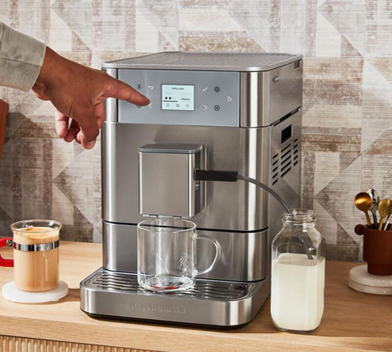 KitchenAid - Kaffeevollautomat KF6 5KES8556 - Edelstahl image number 2
