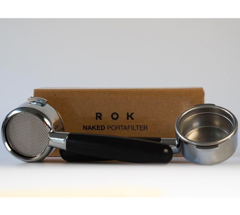 Porte-filtre Bottomless pour machine Rok Espresso image number 1