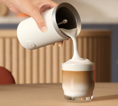 Machine expresso broyeur PHILIPS Baristina BAR303/00 avec mousseur &agrave; lait - Blanc image number 3