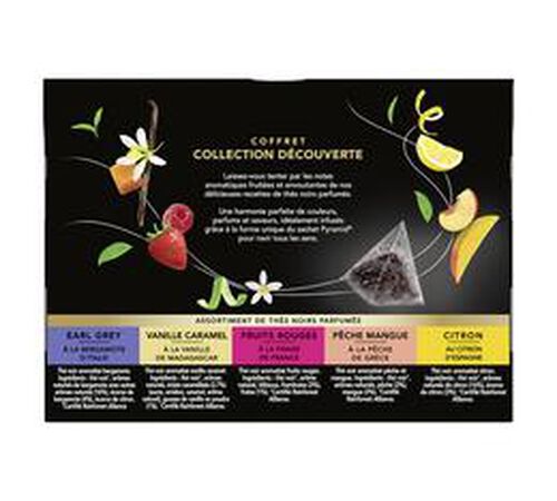 Coffret th&eacute;s noirs Collection D&eacute;couverte - 50 sachets - LIPTON image number 1