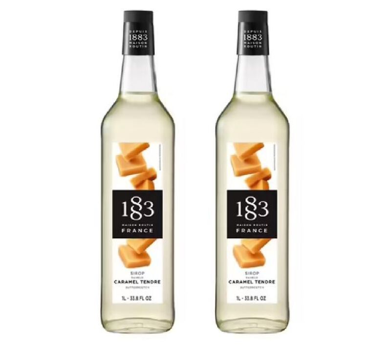 Sirop 1883 Routin Caramel Tendre - 2 x 1 L image number 0