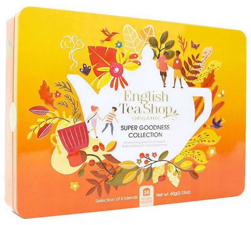 English Tea Shop Super Goodness Organic Tea Collection - 36 Tea Bags image number 0