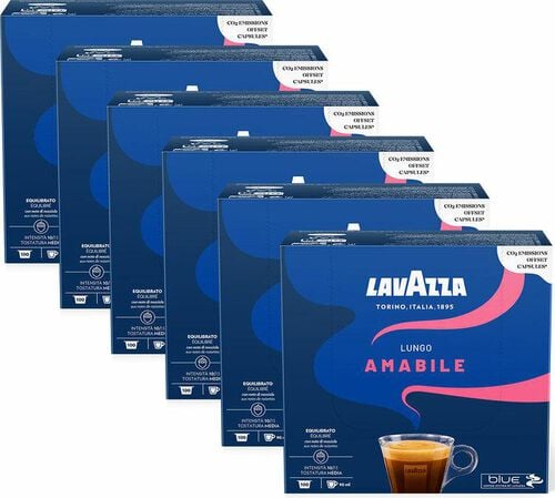 Lavazza Blue Espresso Amabile capsules x 600 Lavazza coffee pods image number 1