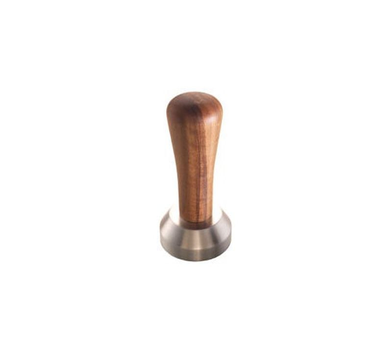Tamper caf&eacute; JOE FREX 58 mm en aluminium et bois de noyer image number 0