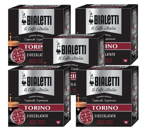 Bialetti Mokespresso Capsules Torino x 80 coffee pods