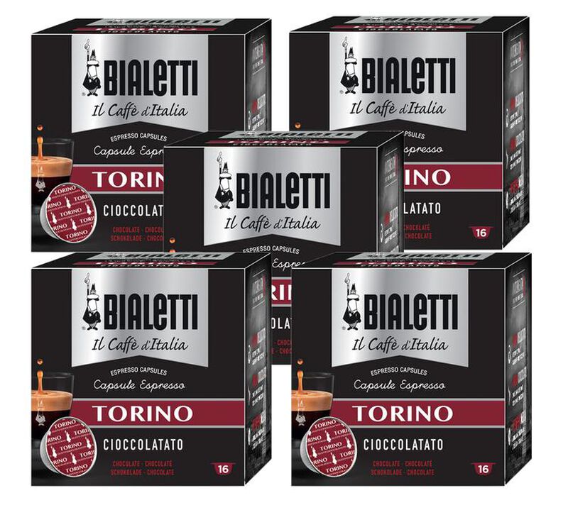 Bialetti Mokespresso Capsules Torino x 80 coffee pods image number 0