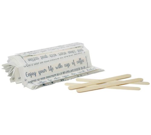 11200 spatules pr&eacute;-emball&eacute;es en bois 10.5 cm