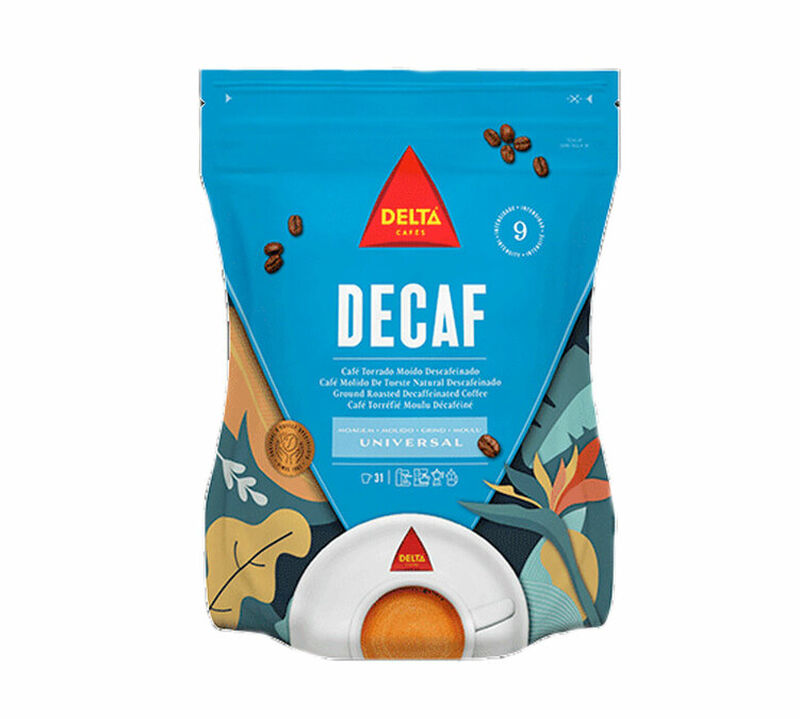 Delta Caf&eacute;s Decaffeinated Ground Coffee Decaf - 220g image number 0