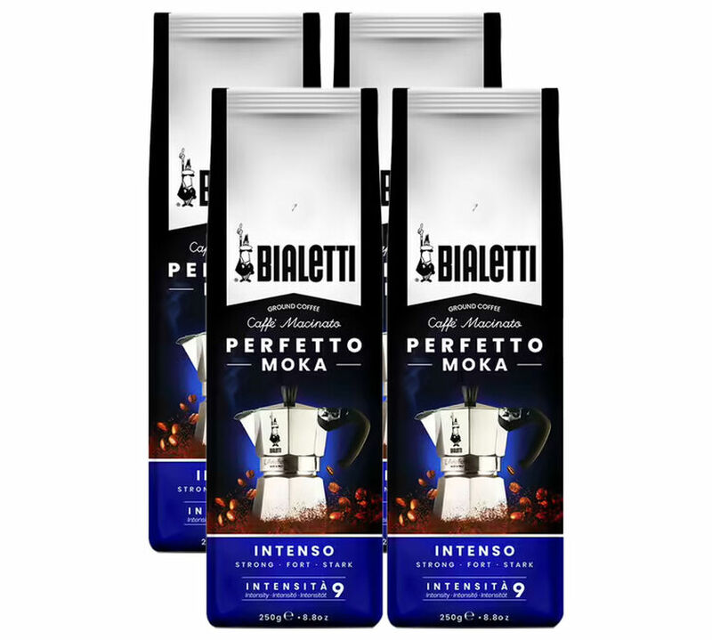 Bialetti - Caff&egrave; macinato - Perfetto Moka Intenso 4 x 250 g image number 0