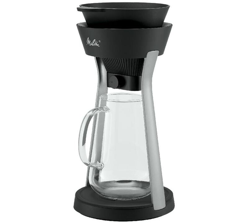 Pour Over AMANO for Slow Coffee - Silver - Melitta image number 1
