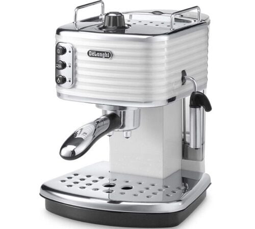 Expresso Solo Pompe Scultura White ECZ 351.W - Delonghi
