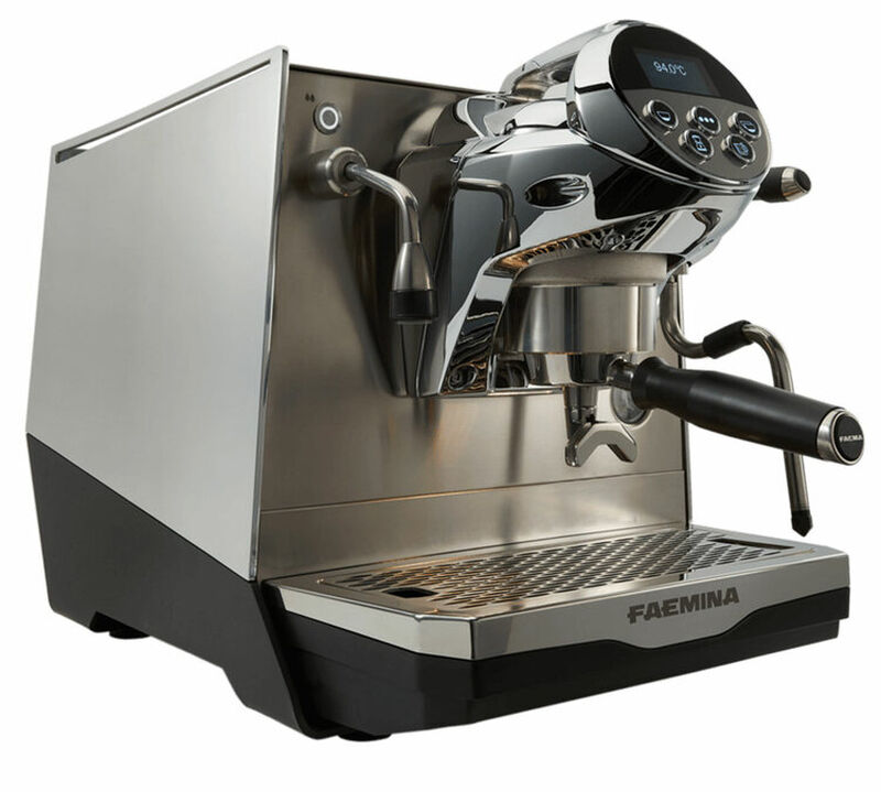 Machine expresso FAEMA Faemina aluminium poli et noir anodis&eacute; image number 0