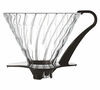 HARIO V60 glass dripper VDG-03B for 1-6 cups image number 0