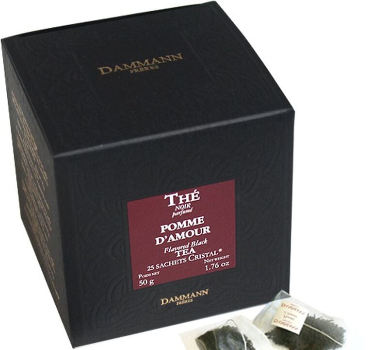 Th&eacute; Noir Pomme d'Amour - 25 sachets - DAMMANN FR&Egrave;RES image number 0