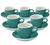 Loveramics - 6 tazzine da caff&egrave; con piattini - Egg Teal 8 cl image