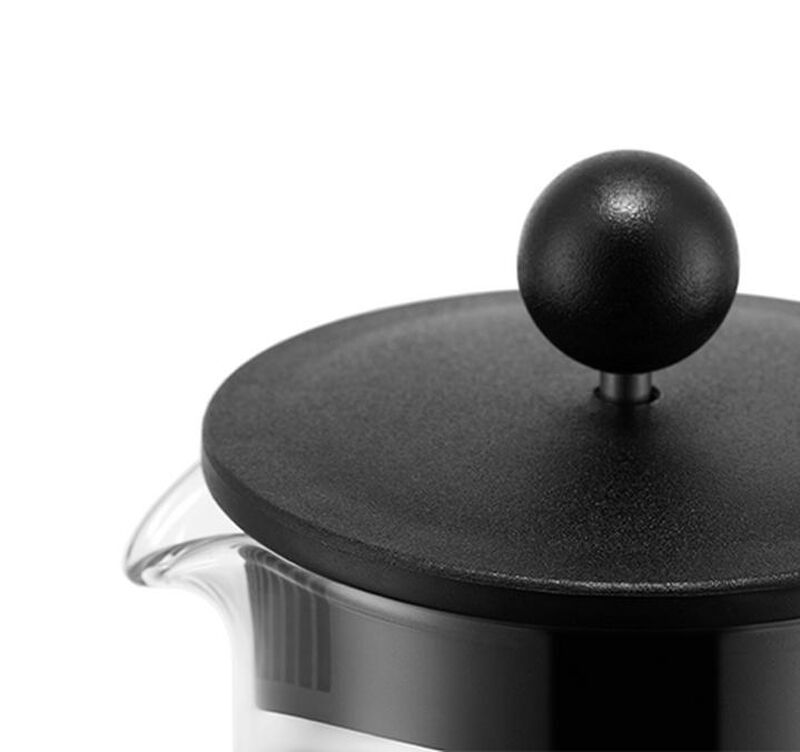 Bodum Brazil French Press in Black - 1L image number 2