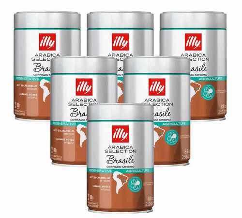 1,5 kg - Caf&eacute; moulu Br&eacute;sil Cerrado Mineiro - ILLY