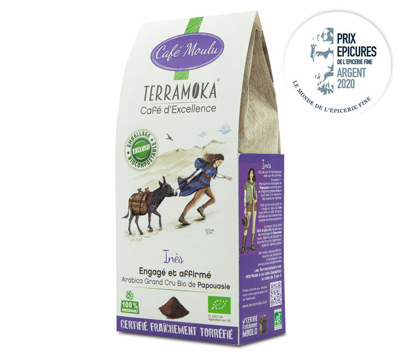 Terramoka Organic Ground Coffee In&egrave;s - 250g image number 1