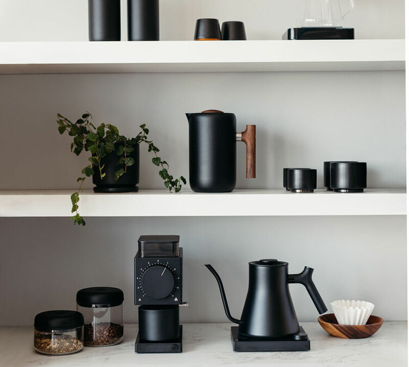 Fellow Monty Milk Art Cup Matte Black - 190ml image number 2