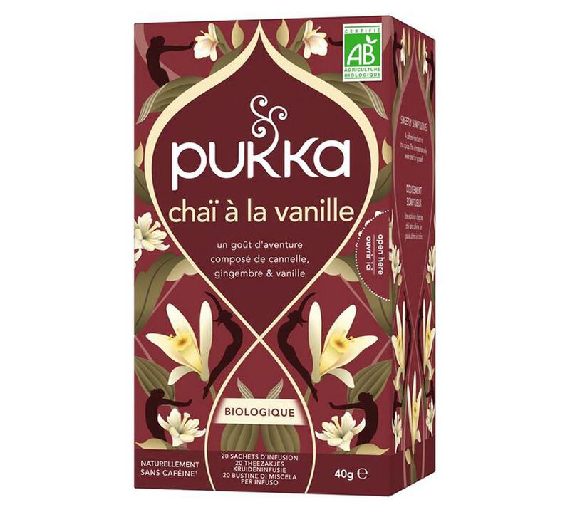 Vanille Chai bio - 20 Teebeutel - Pukka image number 0