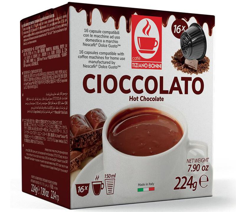 80 Nescaf&eacute;* Dolce Gusto* Compatible Pods Chocolat &ndash; CAFFE BONINI image number 1