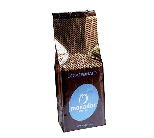 1 kg - Caf&eacute; moulu - D&eacute;caf&eacute;in&eacute; - MOKADOR CASTELLARI