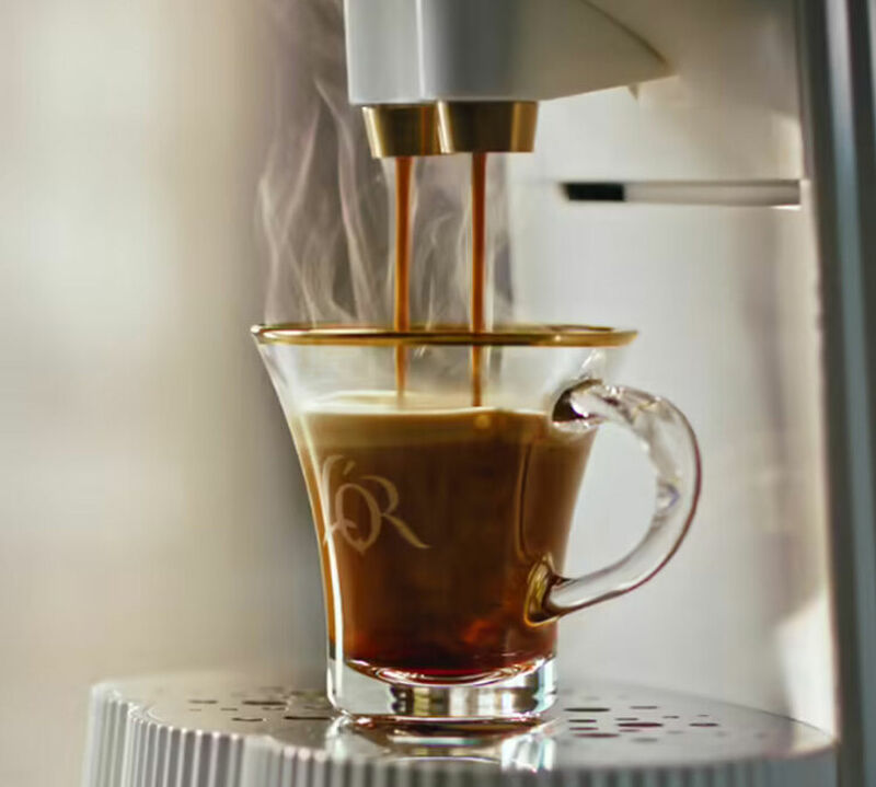 PHILIPS Machine &agrave; caf&eacute; Barista Alessi LM9012/08 Blanche + 50 capsules L'OR Espresso Delizioso OFFERTES image number 4
