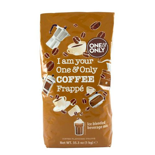 One and Only Coffee Flavoured Frapp&eacute; - 1kg