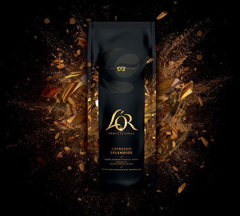 L'Or Organic Coffee Beans Espresso Splendide - 1kg image number 3