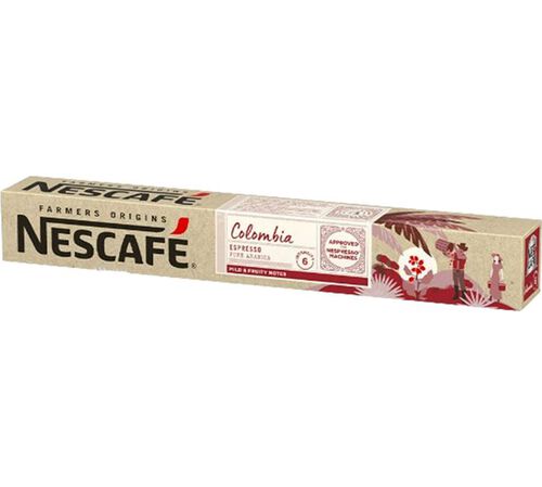 80 Nespresso* Original kompatible Kapseln Herkunft Kolumbien &ndash; NESCAF&Eacute; FARMERS image number 1