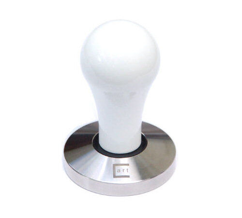 Tamper caf&eacute; JOE FREX Pop 53 mm blanc